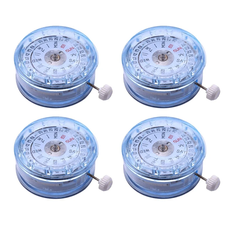 

4X Mechanical Automatic Watch Replacement Movement Calendar Display Watch Repair Parts For MIYOTA 8205