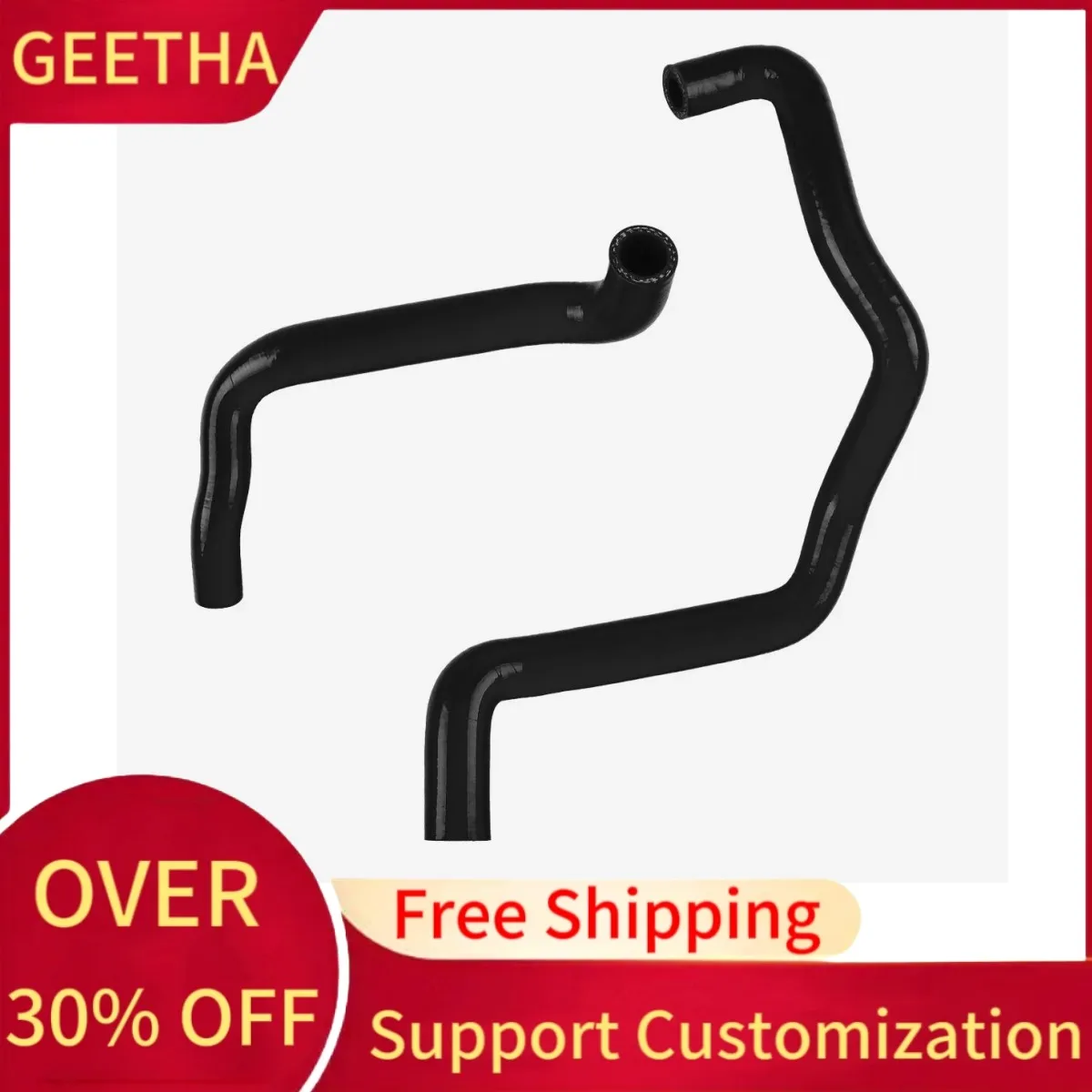 

For Ford Focus MK2 2.5 ST 225 ST225 Roose Motorsport Heater Matrix Hoses Kit Silicone Tubes Pipes