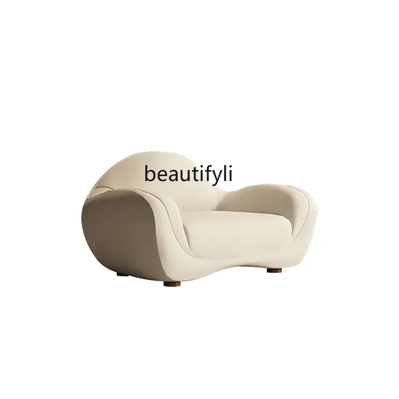 

l5Single sofa chair creative beauty salon rest reception area designer small apartment living room