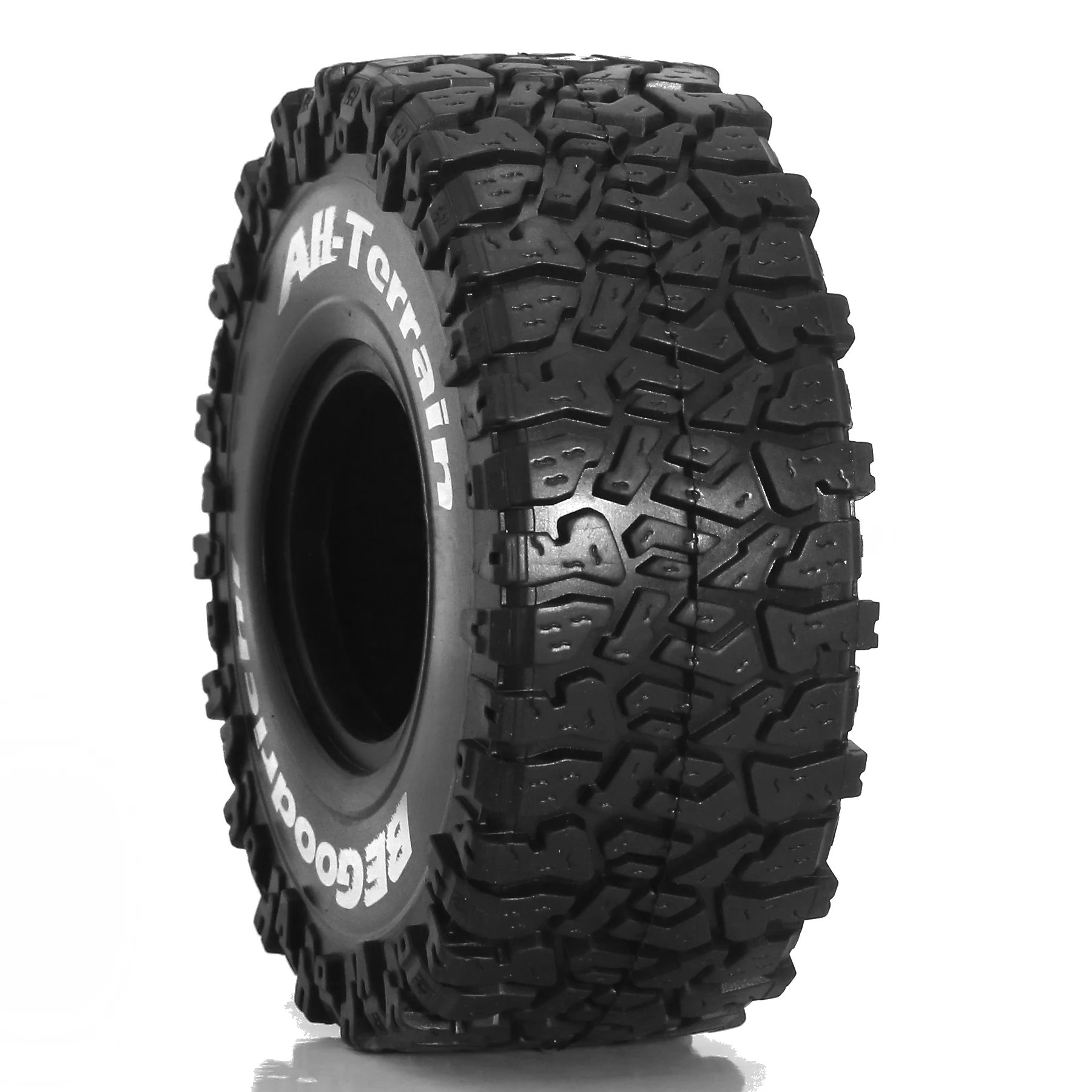 RS Aluminum 1.9 Beadlock Tires for Traxxas TRX4 Axial SCX10 II III Wraith Redcat Gen 8 Gen 7 RC4WD 1/10 Scale RC Crawler R110