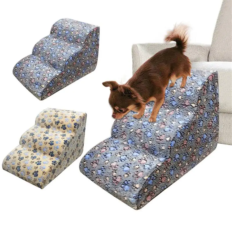 

Dog Ramp for Bed Dog Ramp Sofa Bed Dog Ladder Pet Climbing Ladder Stairs Step Sofa Bed Ladder for Puppies Small Medium Dogs