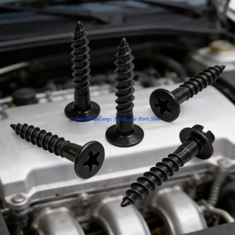 H7BD 5Pcs Air Box Bolts Screws Car Screws For Air Filter Housing Simple Twists Lock Replace Part 6509605AA 11549031