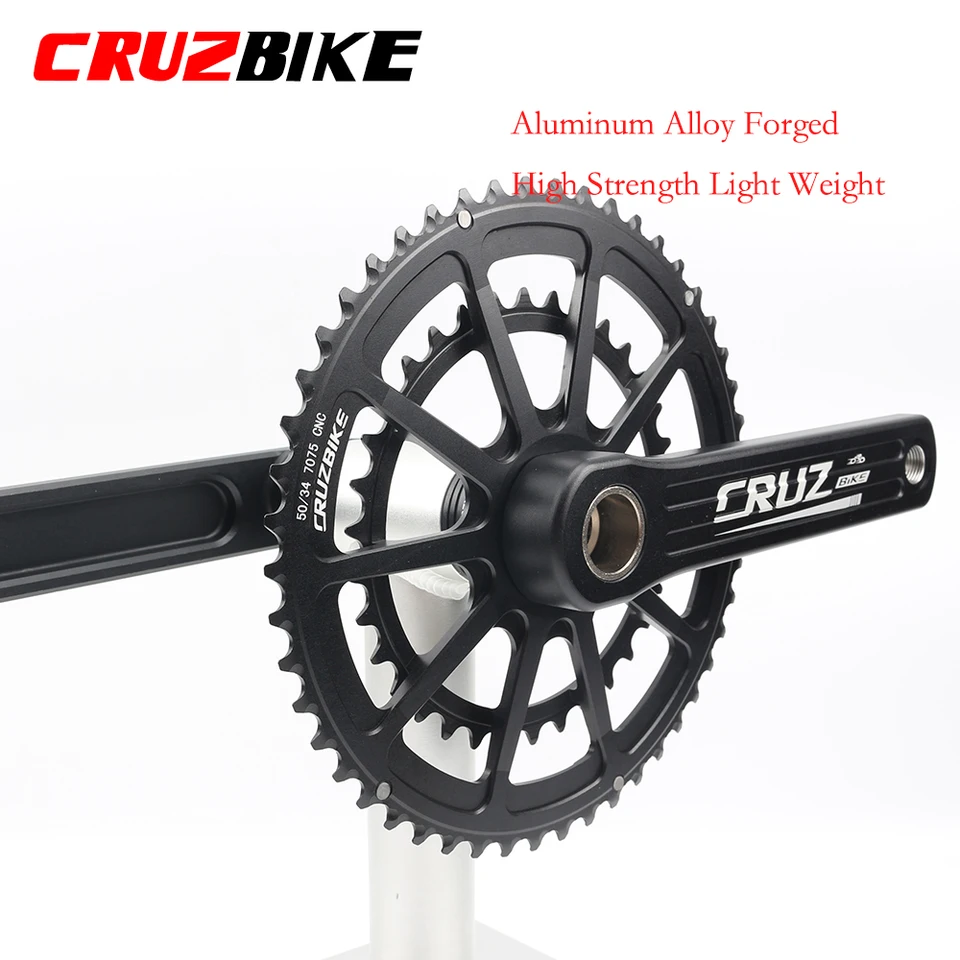 CRUZBIKE ロードバイク クランクセット 170mm 53-39T