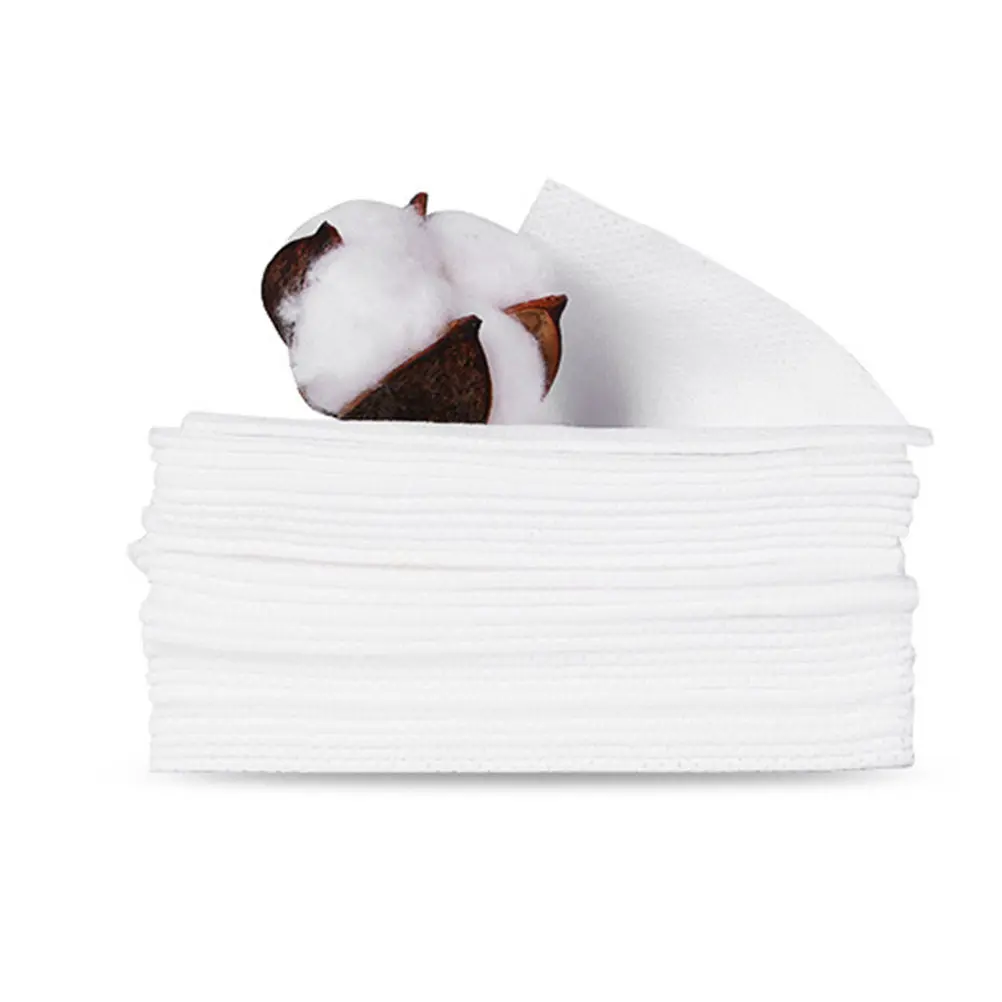 Picture 4: 1Pack Thick Disposable Non-Woven Facial Towel Makeup Remover Dry Wet Cleansing Cloth Soft Cotton Skin-Friendly Fast Dry Odorless