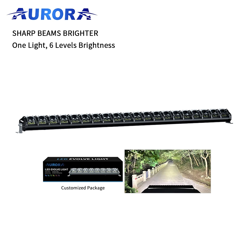 

ATV&UTV6 Brightness Controller Aurora 50 Inch Evolve RGB Light bar Roof Driving Light