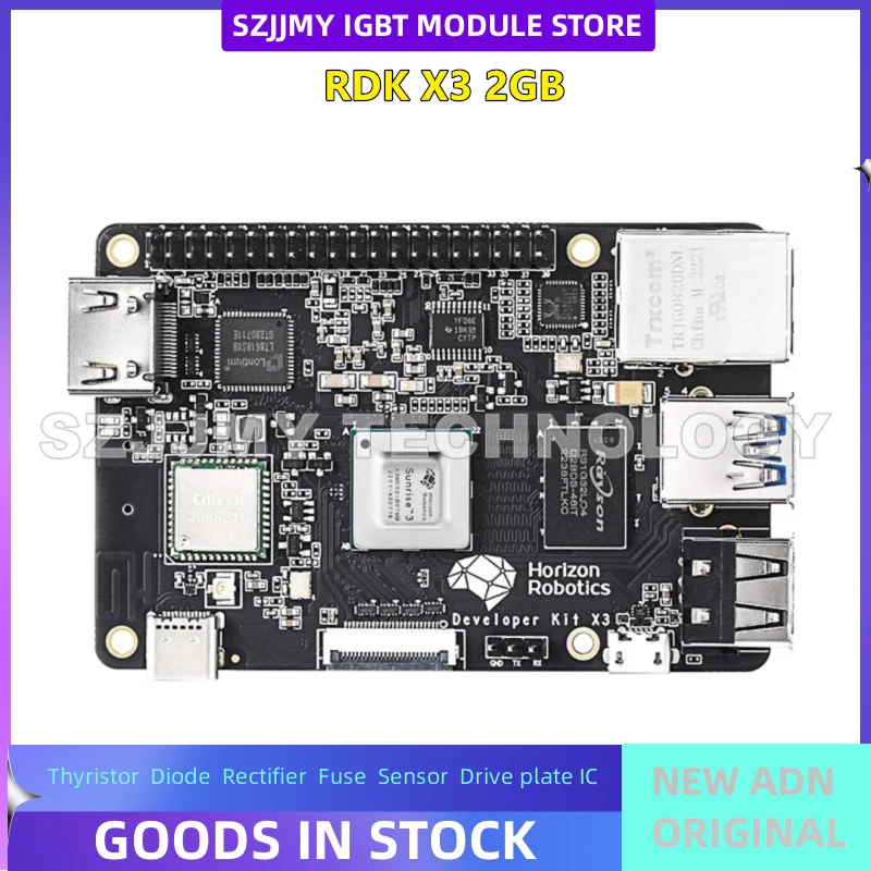 Horizon Rising Sun X3 RDK X3 Robô Batata Doce ROS Programação Educacional Compatível com Raspberry Pi 4b