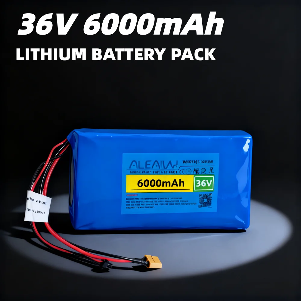 

Battery replacement 36V 10S2P 6000mAh suitable for 42V electric scooter commuting tools, with built-in BMS 18650 battery pack