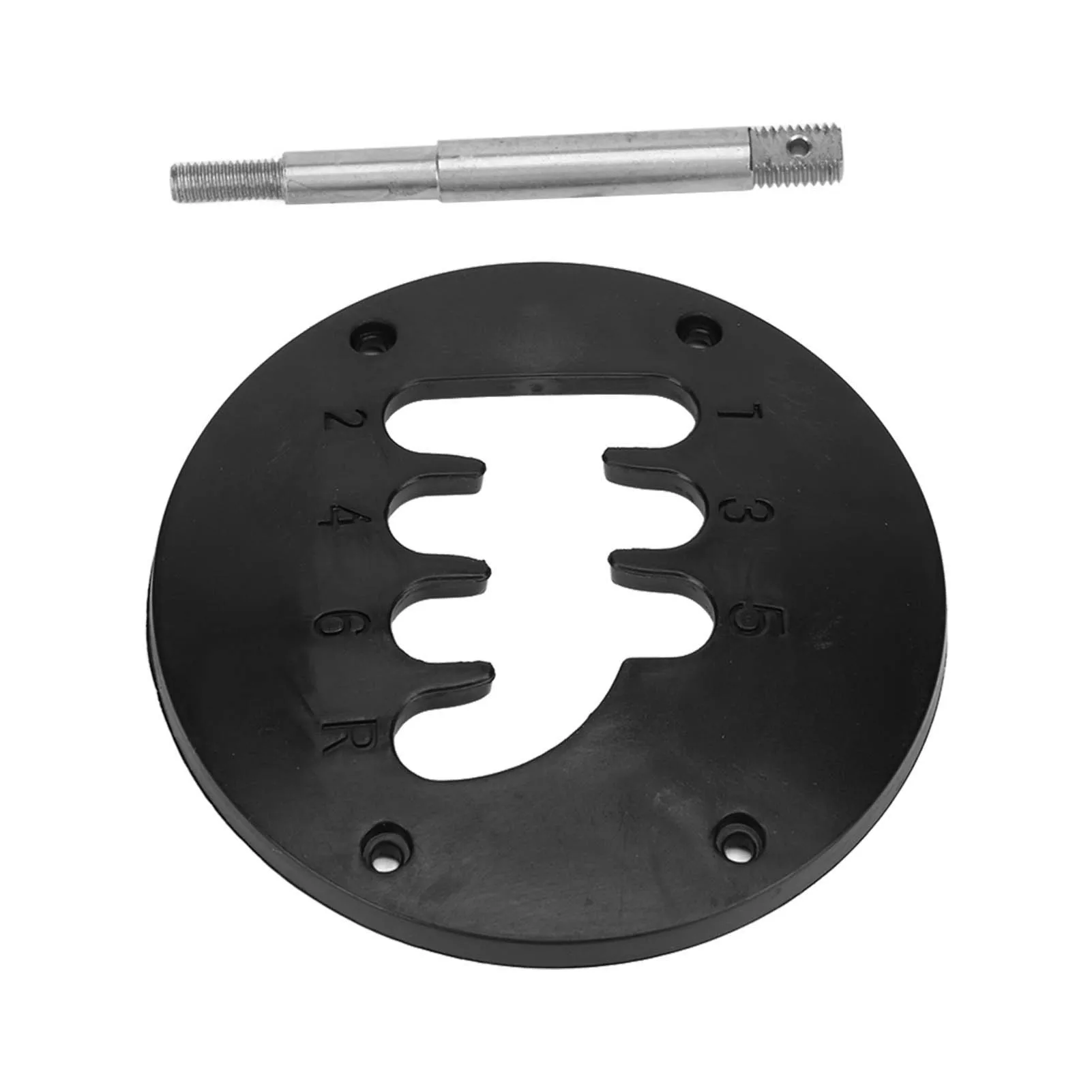 Shifter Plate Mod with 95mm Lever Professional Short Shifter Mid Plate Simulation for Thrustmaster TH8A Gear Racing Game