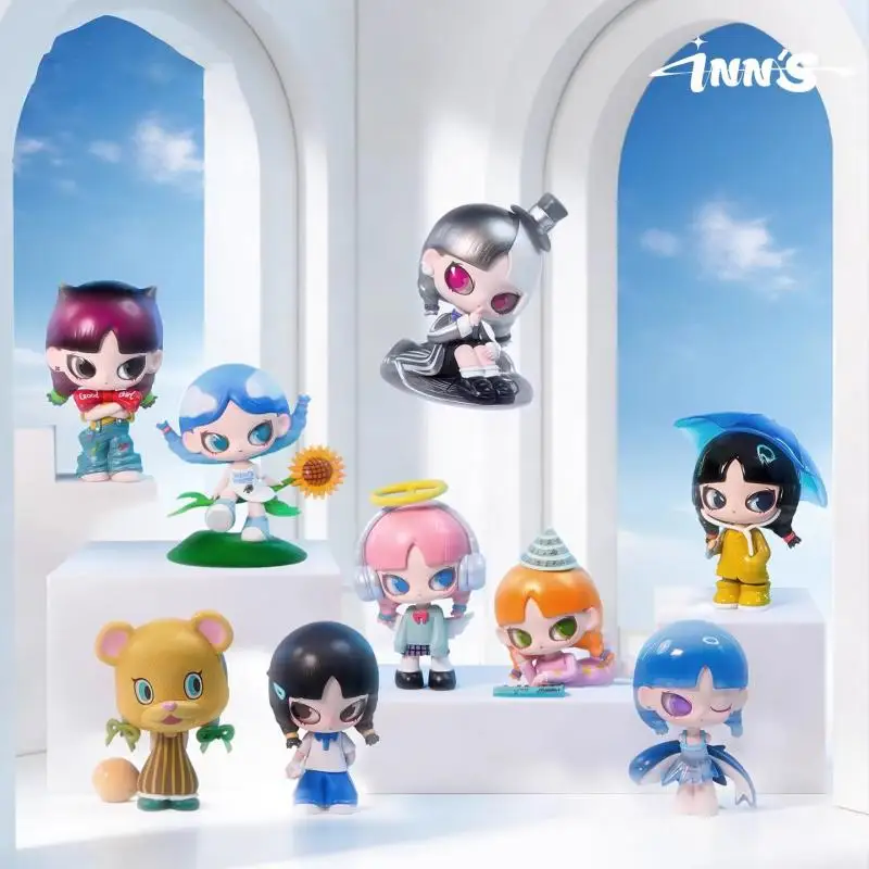 

Подлинная серия Inn Sound I Heard, слепая коробка, модные милые фигурки, настольные украшения, подарок для девочек, коллекционные игрушки