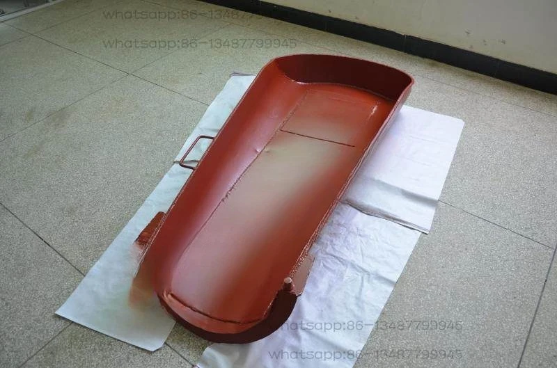 Concrete mixer truck feed hopper discharge hopper chute chute