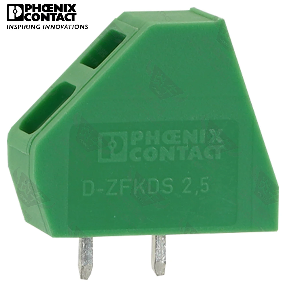 5.08mm Original Genuine Phoenix Contact Connector PCB Pull-back Spring Terminal Block 1 Pin ZFKDSA 2.5 6.08 R 1905010 24A 400V