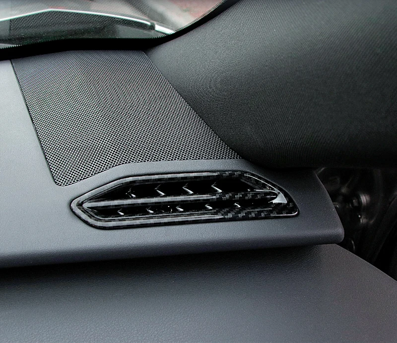 Interior Dashboard Air Vent Cover Trims For Lexus UX200 UX250h UX300e 2019-2026 Carbon Fiber
