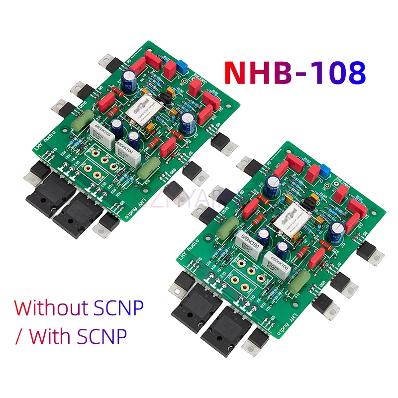 

LHY AUDIO Swiss NHB-108 1:1 Straight Engraved No Negative Feedback Amplifier Circuit 150W Post-Level Amplifier DIY Kit