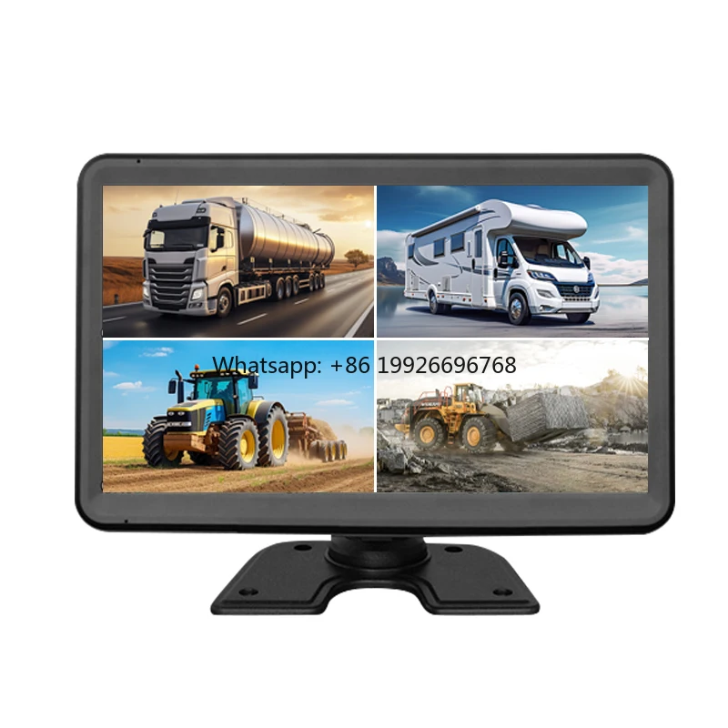 

Truck Monitor 10.1 Inch AI BSD Pedestrian Detection 256G/2T Recording Fleet Management 4G GPS Truck Camera System