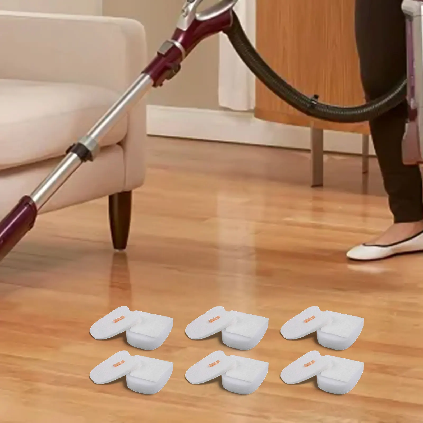 Dust Maintenance Vacuum Filter Set Filters For Vacuum Cleaners 6 Post And Foam Filters Sustainable Cleaning Solutions