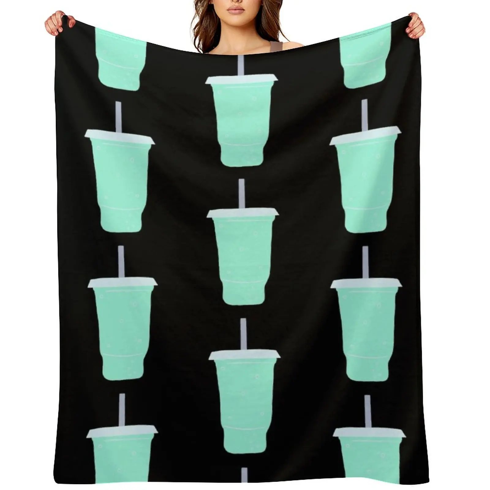 

Baja Blast Throw Blanket Flannels Decorative Sofas Soft Beds Quilt Blankets
