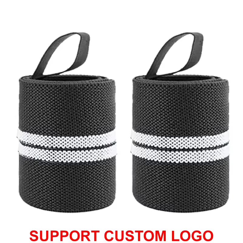 1 Pair Wristband Wrist Support Brace Straps Extra Strength Weight Lifting Wrist Wraps Bandage Fitness Gym Training Custom Logo - Image 15
