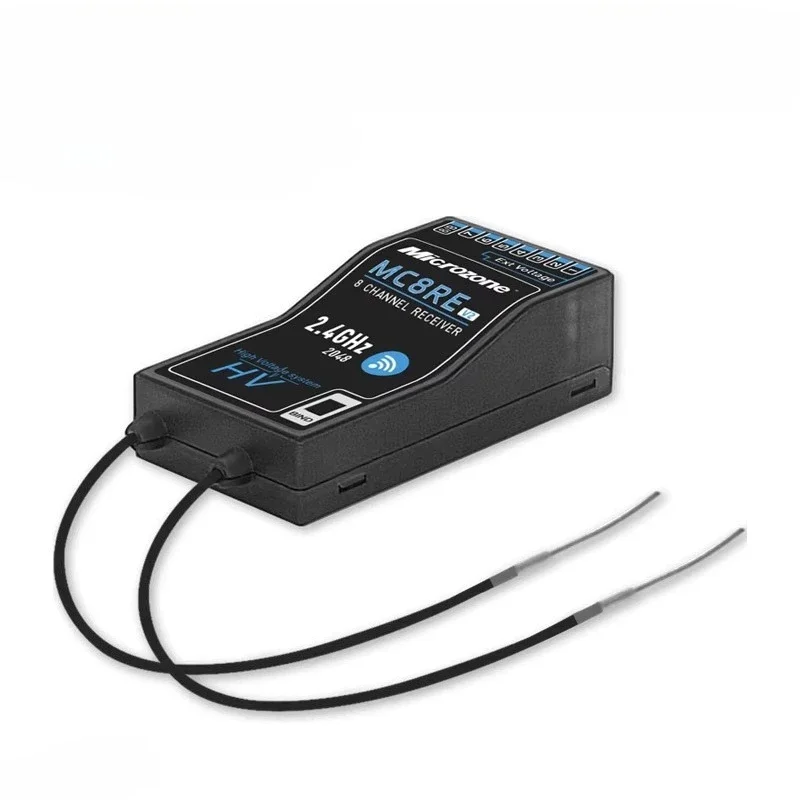 Original Microzone Mike MC8RE V2 Receiver 8-channel MC7mini Remote Control Fixed Wing Vehicle Model