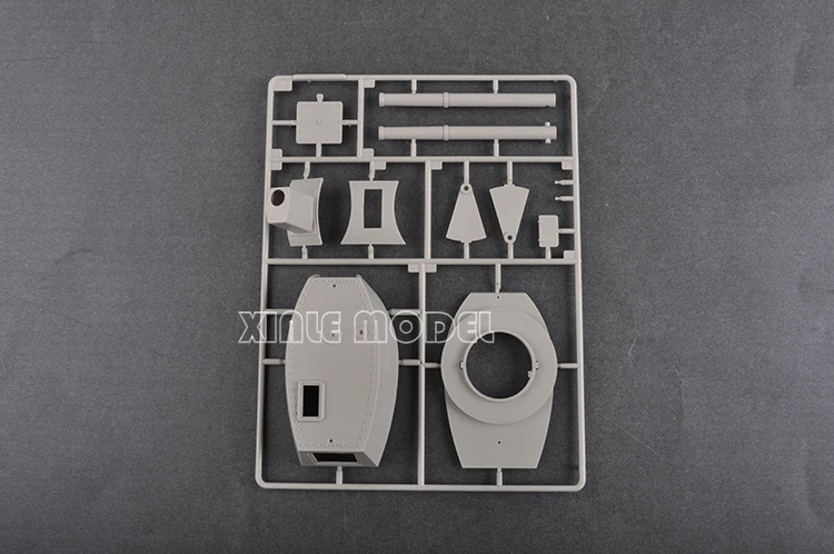 عازف البوق البلاستيك تجميعها خزان أطقم منمذجة 09591 السوفياتي T-100Z خزان ثقيل 1/35 #3