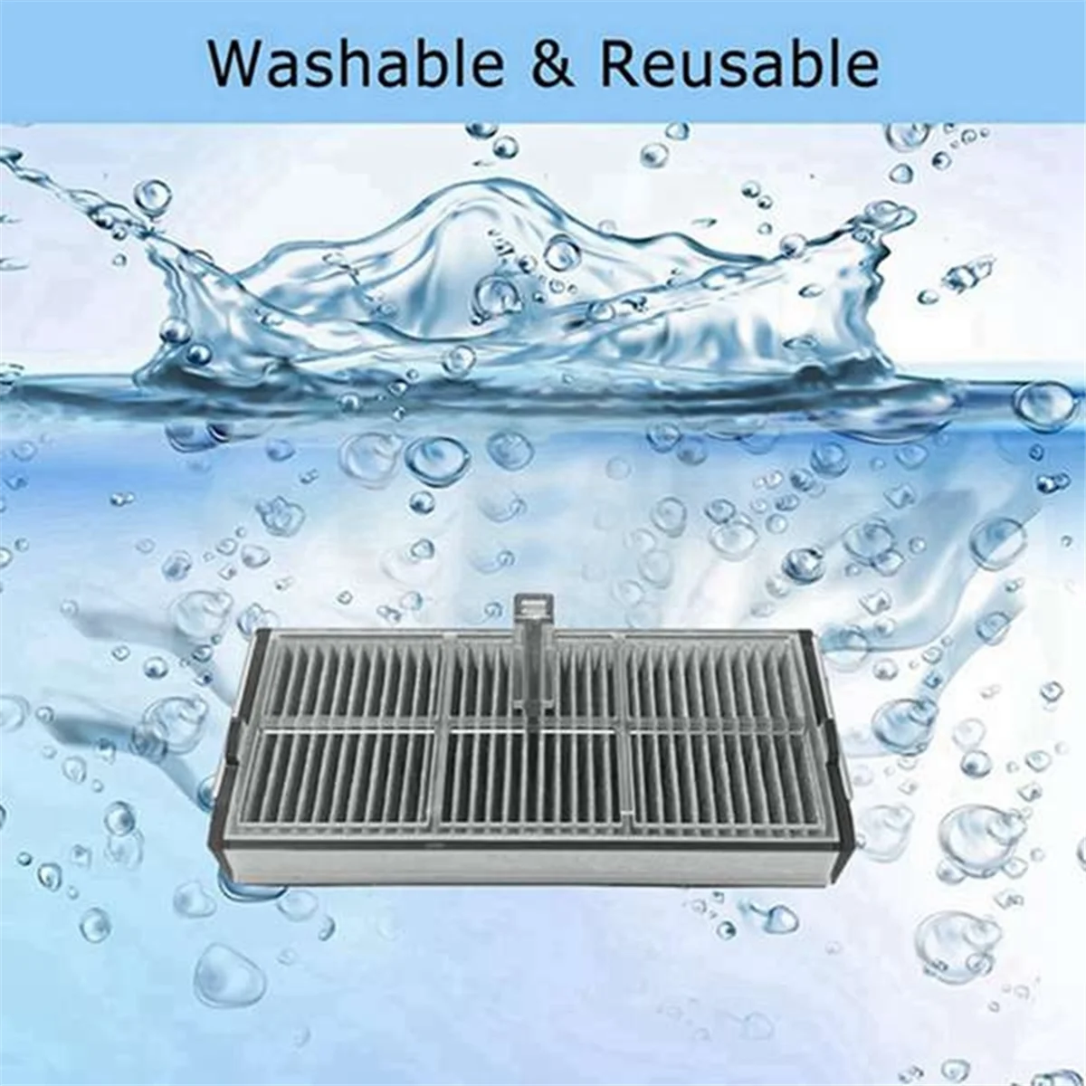 A58E-untuk Dreame L10s Pro Ultra Panas X30 / X30 Pro Ultra /X30 Pro Plus Bagian Penyedot Debu Robot Filter Hepa Sikat Samping