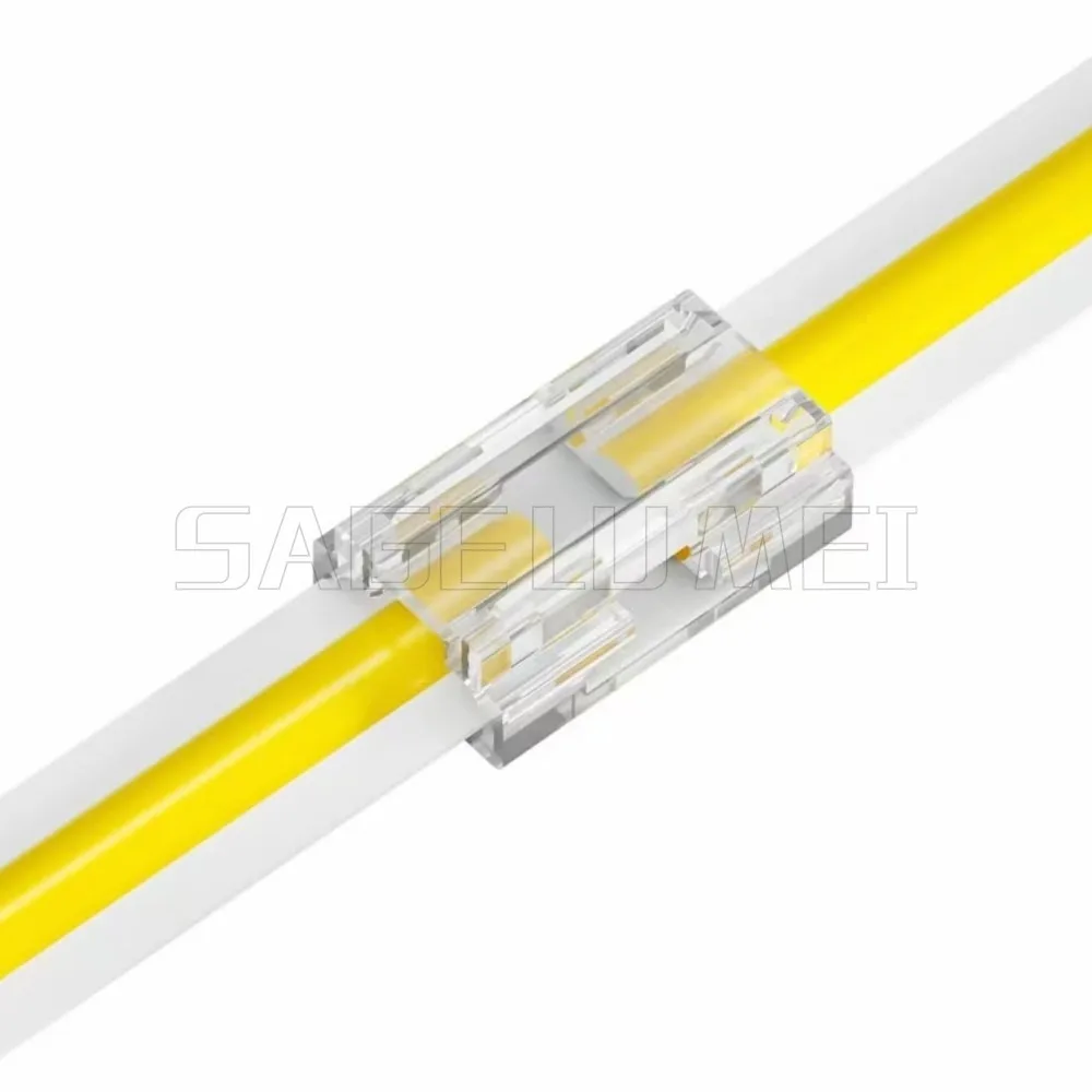 8-in-1 2pin COB LED Strip Connector L/T/X Shape board to wire/wire to wire For 5/8/10mm Width PCB LED Light Strip 5/10/30/50Pcs