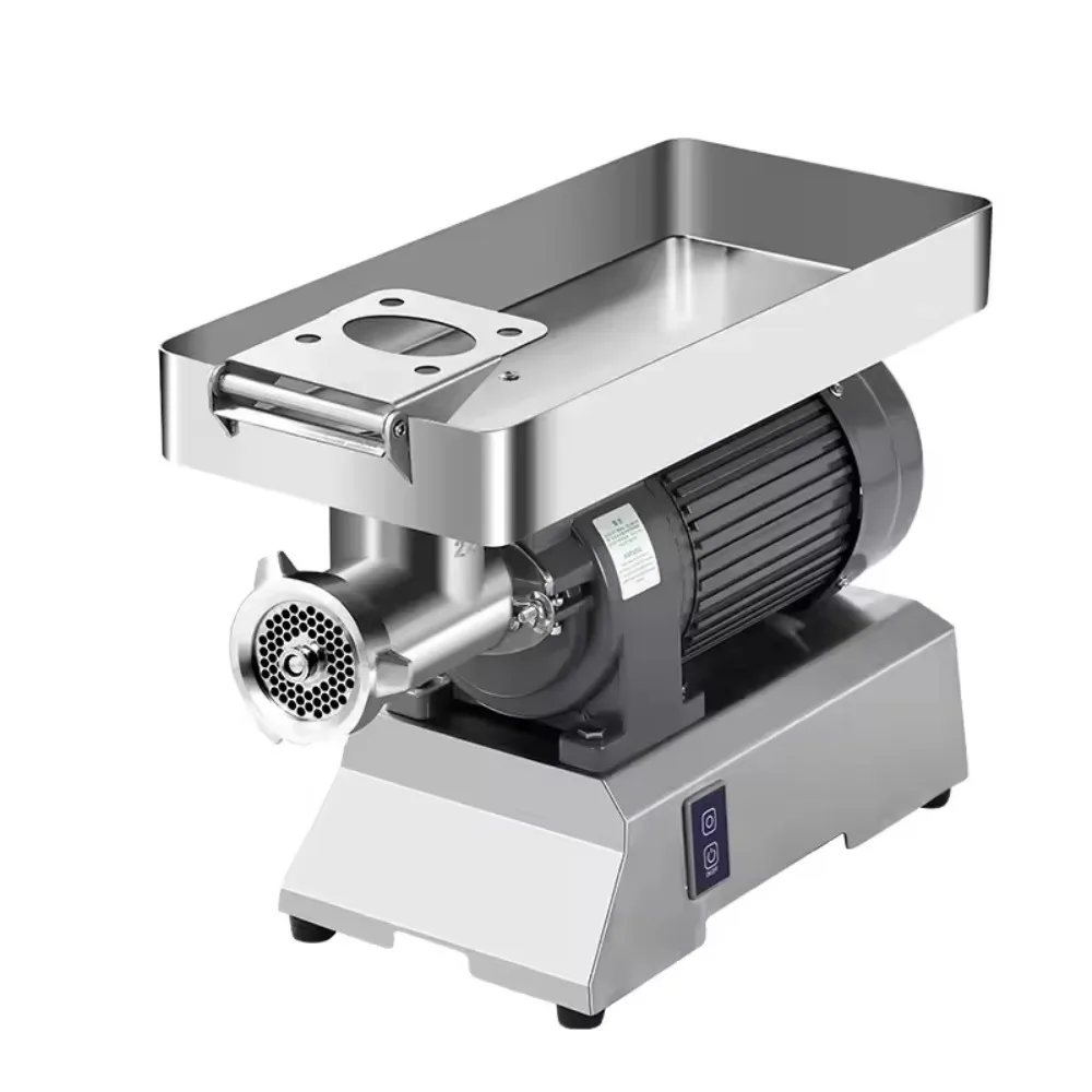 

1500W 304 stainless steel electric grinder with a maximum capacity of 200 kg/h and a 1-year household new condition motor core