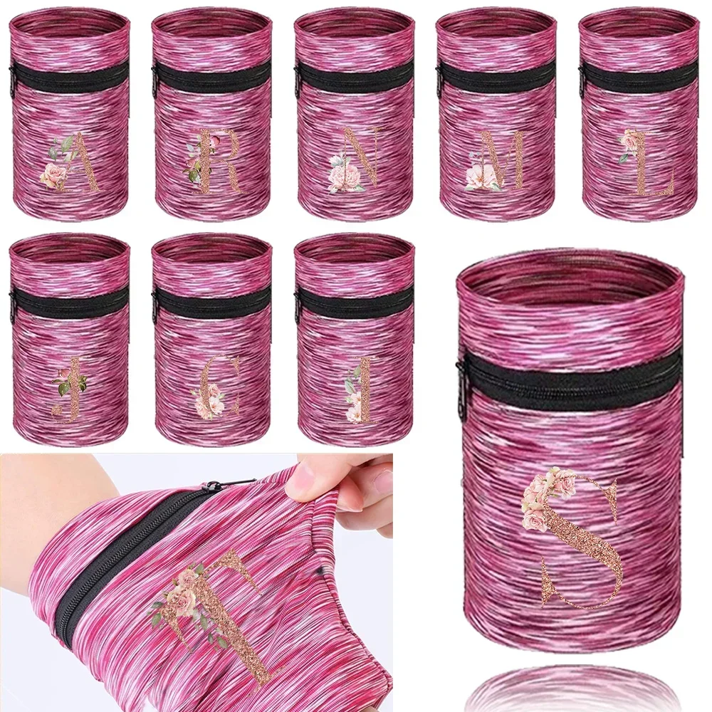 

Wrist Bag Protector Running Sport Safety Wristband Bags Wrist Support Brace Wrap Bandage Rose Gold Style Wrist Brace Sports