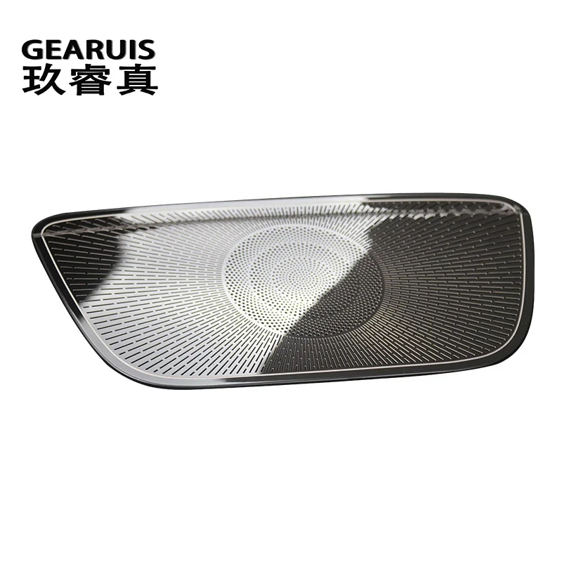 For Mercedes Benz CLA C118 W118 A Class W177 V177 Car Interior Audio Speaker Dashboard Loudspeaker decoration Cover Sticker Trim