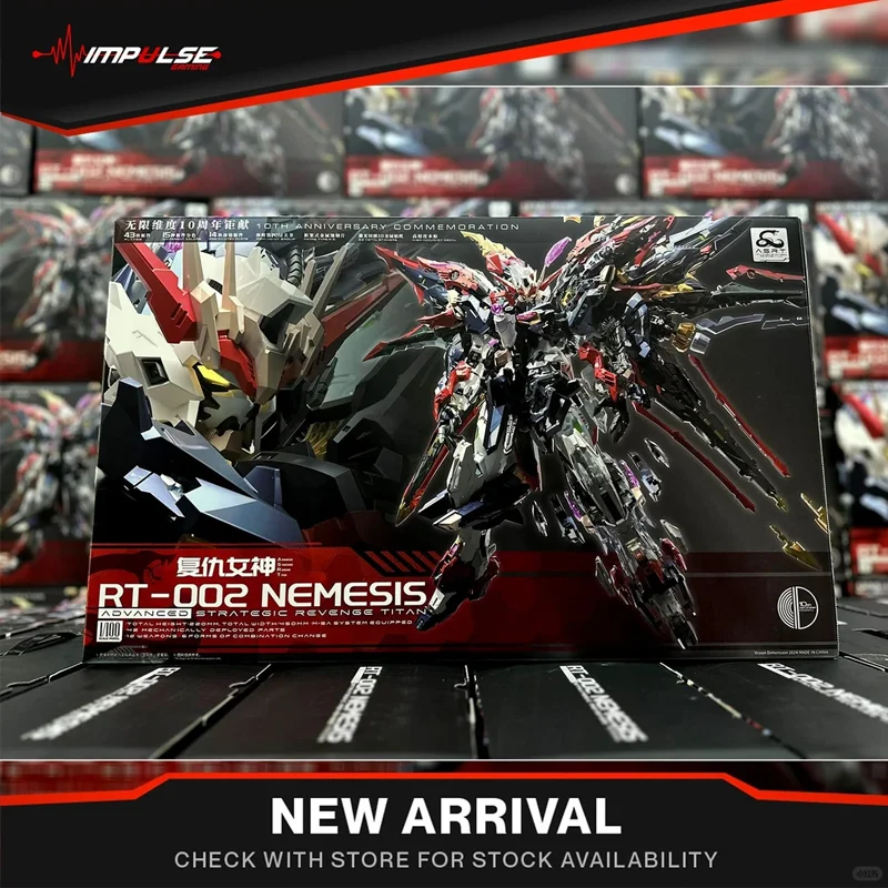 In Stock Infinite Dimension Rt-002 Nemesis 1/100 Assembling Model Mecha Model Pvc Toys In Era+ Advanced Strategic Revenge Titan