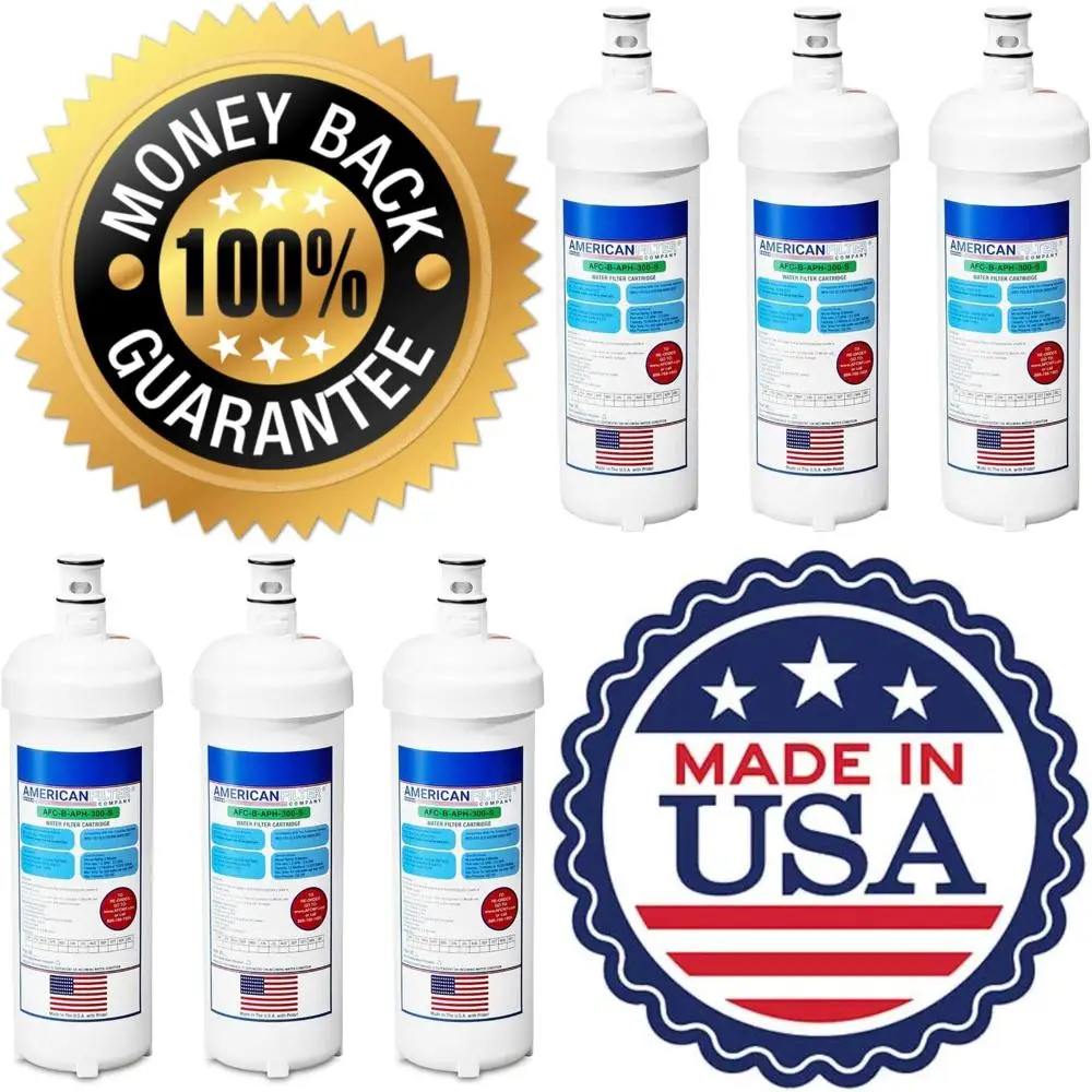 

Набор из 3-х картриджей для фильтра воды объемом 5 л, совместимый с Bunn 56000.0121 WEQ-10(1.5)