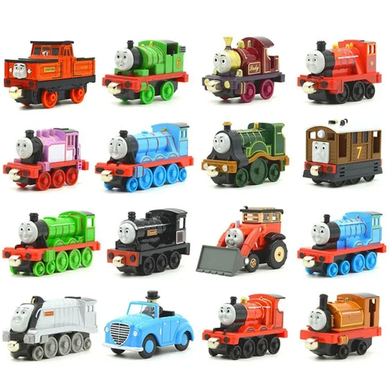 Magnetic Thomas and Friends Train Decast 1/43 Railway Push-Along Train Douglas Toby Educational Kids Boys Toys for Children Gift