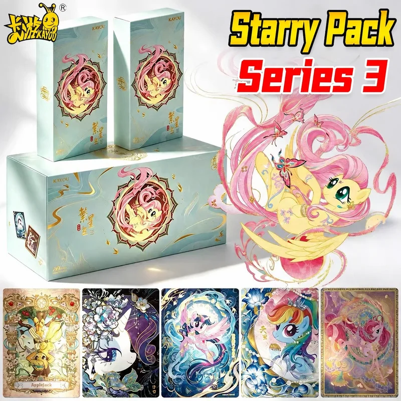 Kayou My Little Pony Sammelkarten Friendship Eternal Serie 3. Edition Seltene SE Sammelkarte Hobby-Sammlerstücke für Fans