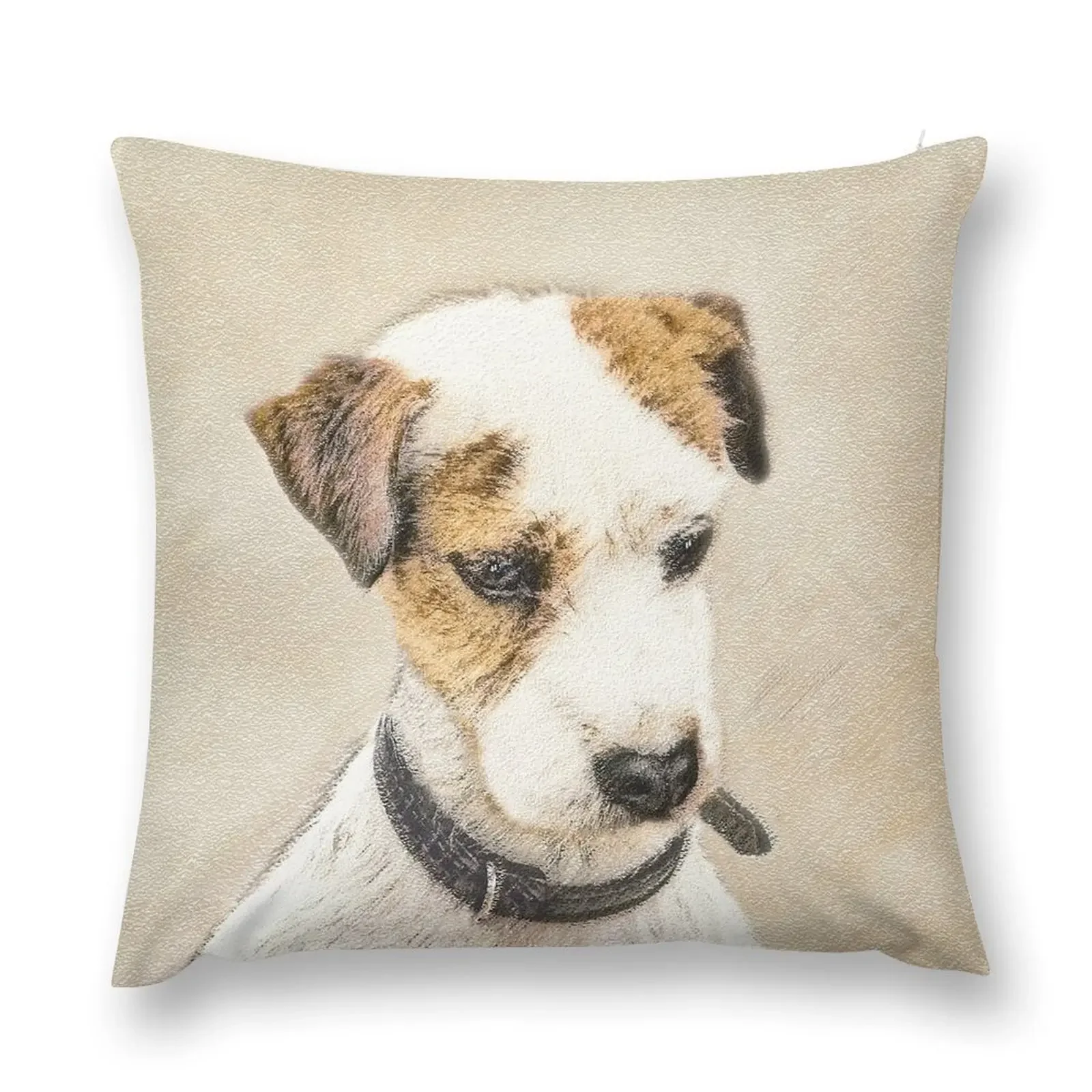 Parson Jack Russell Terrier Throw Pillow Decorative Cushion Throw Pillow Covers Rectangular Cushion Cover pillow