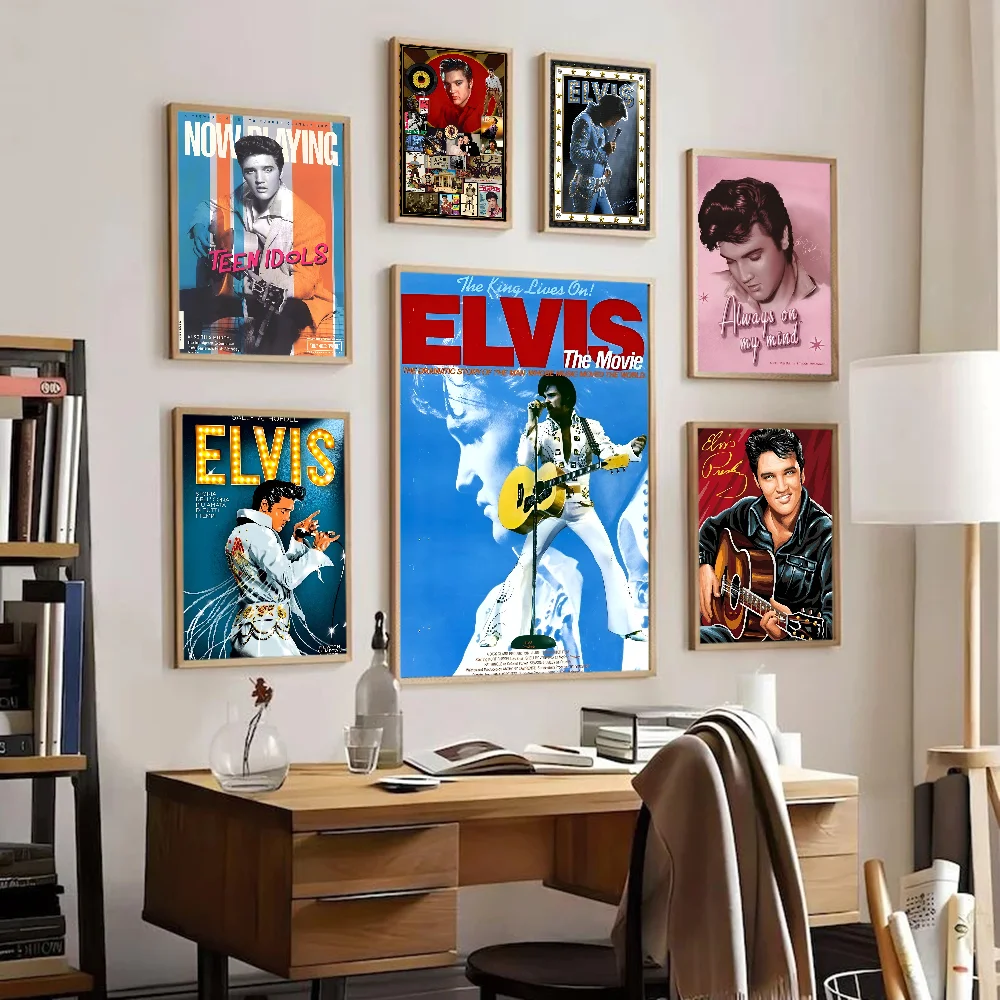 Elvis P-Presley Classic Movie Poster HD Quality Poster Wall Art Painting Study Nordic Home Decor