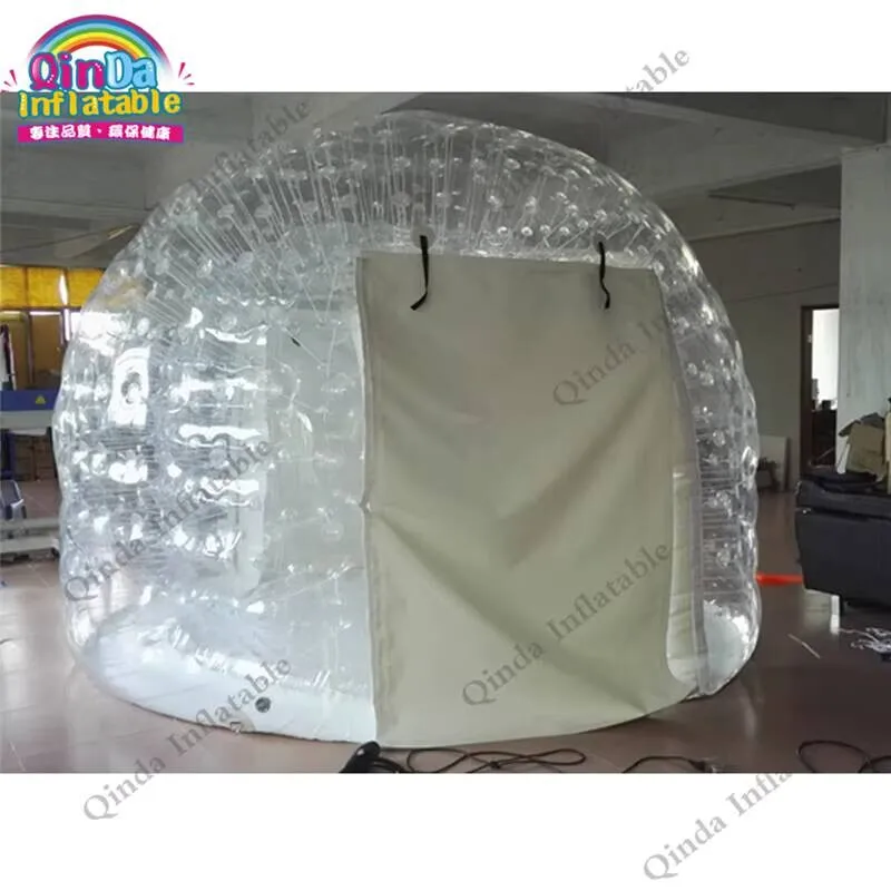 Namiot dmuchany typu Aie Dome dla 3-4 osób, dmuchany namiot-bąbel na trawnik do rodzinnego biwakowania