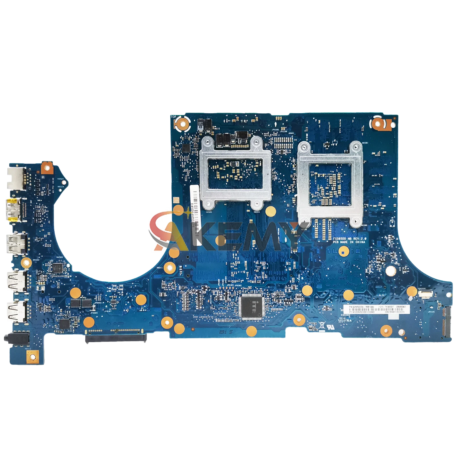 ASUS TUF 게이밍 FX705GD FX505D FX95D FX705GT FX705GE용 FX705DT 노트북 메인보드 (R3 R5 R7 CPU 테스트 완료, 빠른 배송)
