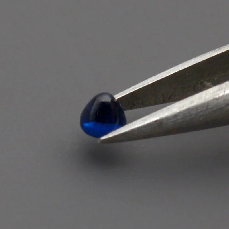 Blue Sapphire Round Suitable for Cartir Crown Fit Ballon Bleu Pasha Panthere Santos Cle Ronde Maillon Drive Tortue Multiple