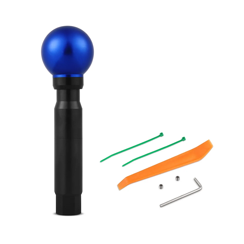 

Round Ball Button A/T Gear Shift Knob Shifter Handle For Honda Fit Jazz GK5 City GM6 Automatic Gear Shifter