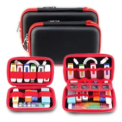 Portable Digital Products Pouch Travel Storage Bag for HDD, Phone,USB Flash Drive, Earphone, Health USB Key ,SD Card