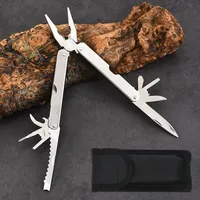 Outdoor Camping Hand Tool Stainless Steel Folding Pliers Multifunctional Combination Survival Multitools EDC Hiking Gadget