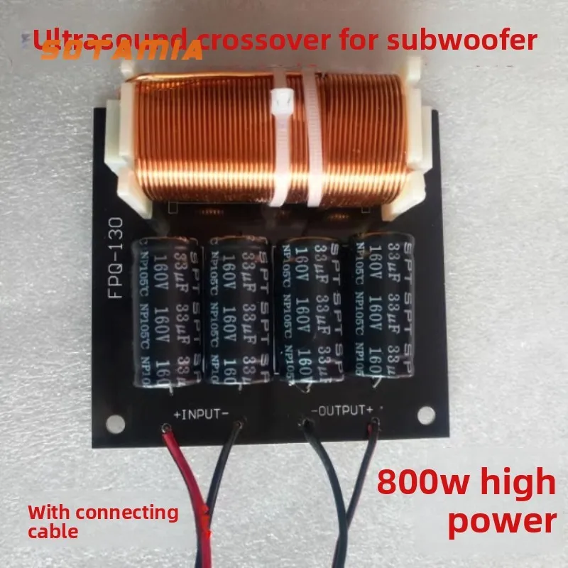 SOTAMIA 800W 서브우퍼 전용 서브우퍼 크로스오버 고출력 오디오 스피커 홈 시어터 사운드 시스템 Bluetooth 사운드 박스