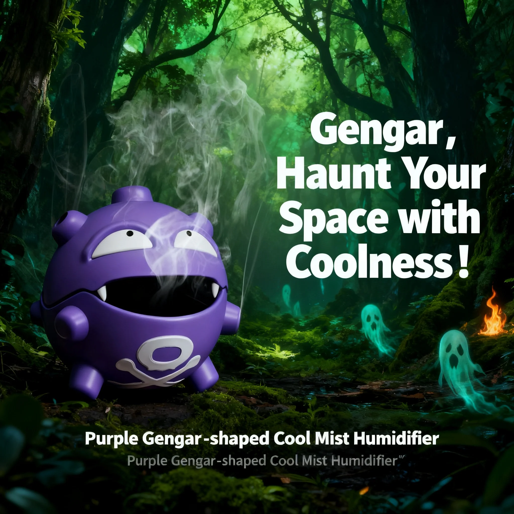 Figura de juguete de dibujos animados de Gastly, Grimer y Koffing, bandeja para espirales antimosquitos, soporte de incienso para interiores, decoración linda para dormitorio, escritorio y coche