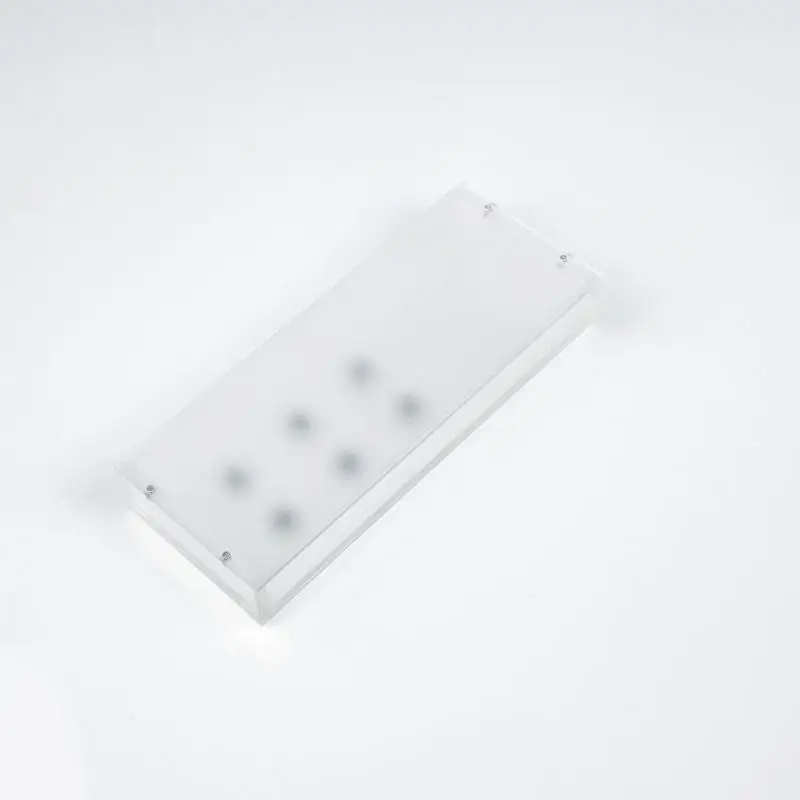 Scatola portaoggetti per ciglia Piastra magnetica per estensione ciglia Organizzatore multifunzionale per trucco per ciglia finte Porta ciglia per pallet in acrilico