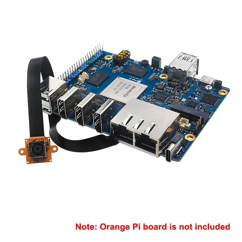 Kamera OV13855 kompatybilna z Orange Pi 5 Plus, interfejs MIPI 80 °   120 °   Kabel z automatycznym ustawianiem ostrości, krótki i długi, do płyty OPi RK3588 — zdjęcie produktu 2