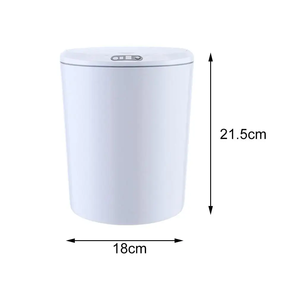 5L Smart Induction Electric Desktop Vehicle-Mounted Trash Can Trash Bin Storage Box Dormitory Office Paper Towel Box Snack Box