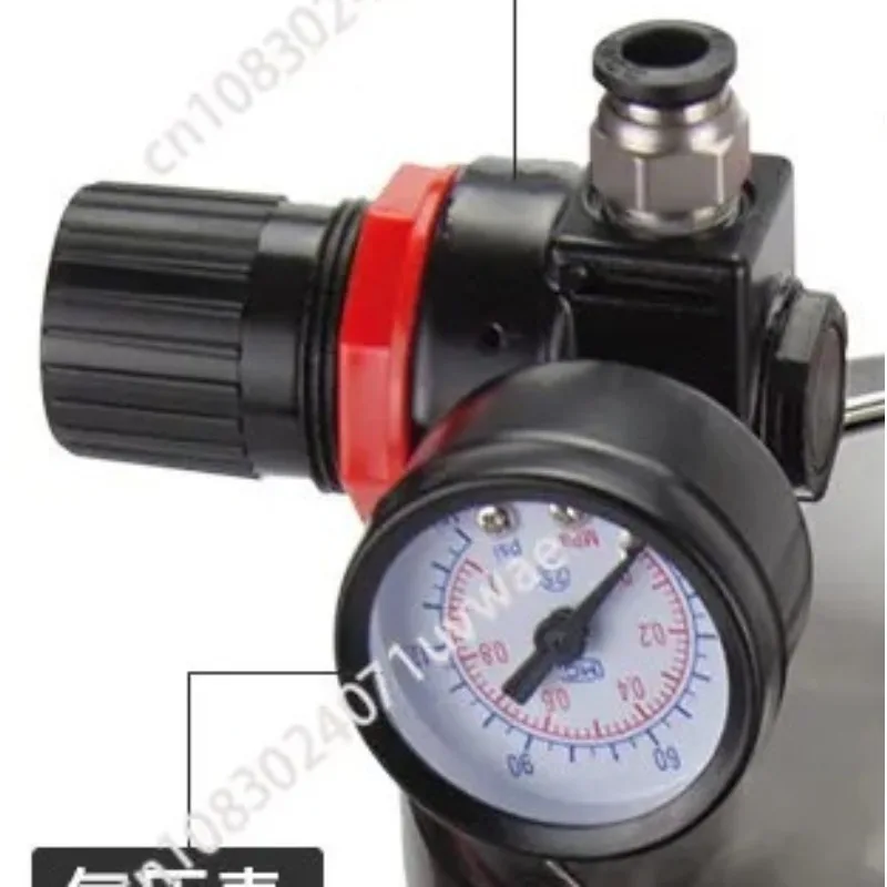 2L Dispenser Pressure Tank 304 Stainless Steel Glue Storage Tank Fluid Dispensing Bucket With Safety Valve Pressure Valve