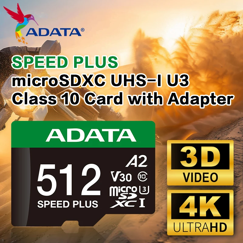 adata-speed-plus-microsdxc-uhs-i-u3-class-10-a2-v30-カード-高速-128gb-256gb-512gb-sd60-読み取り速度最大180mb-s-マイクロsdカード