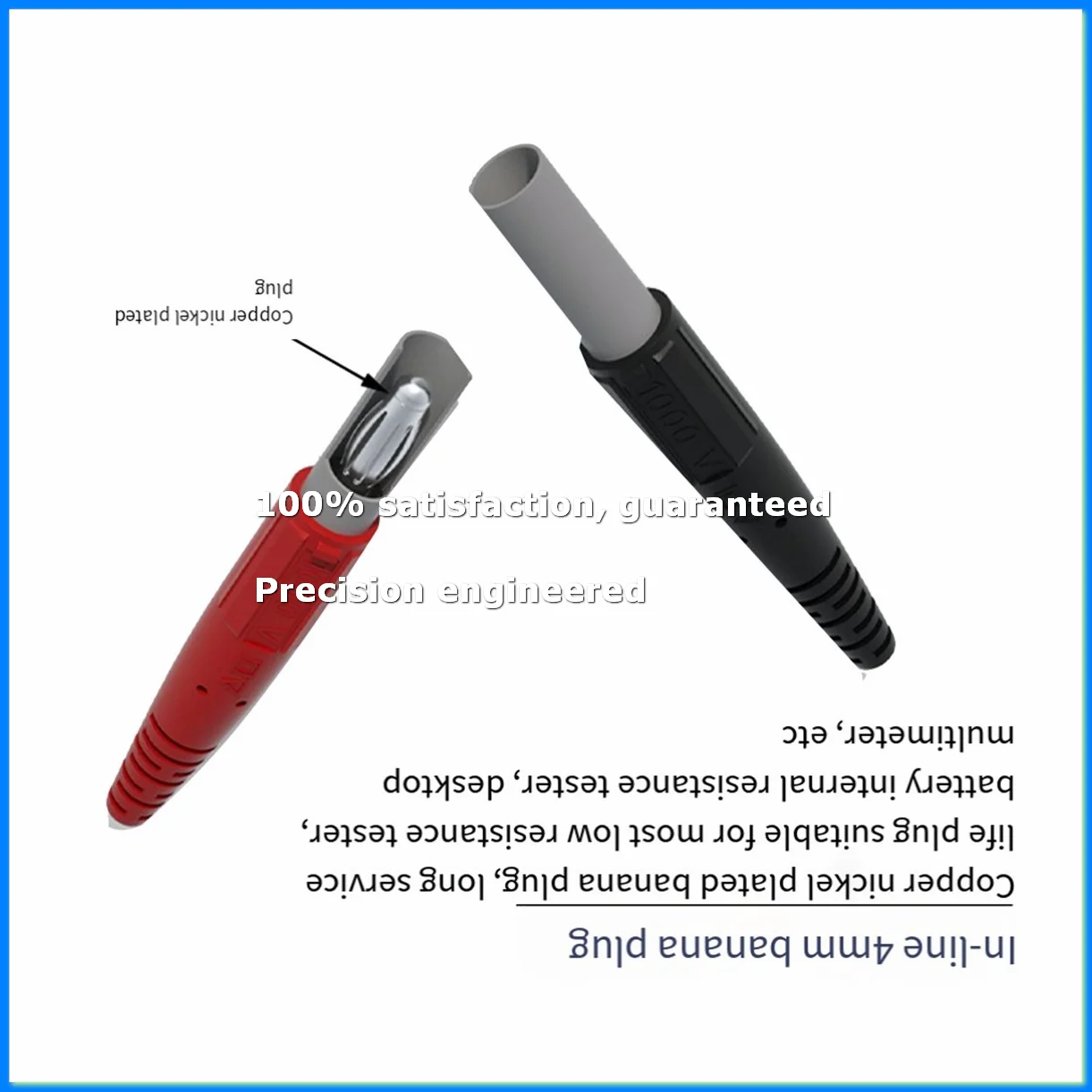 

Kelvin Test LCR Lead Bottom Resistance 4-Wire 4mm Lantern Plug Clip Orichalum Plating Kelvin Probes J.70075-A31R