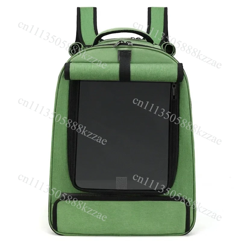 New Bird Cage Parrot Cage Double Shoulder Going Out Bird Bag Parrot Bag Breathable Double Shoulder Pet Cat Backpack Cat Carrier