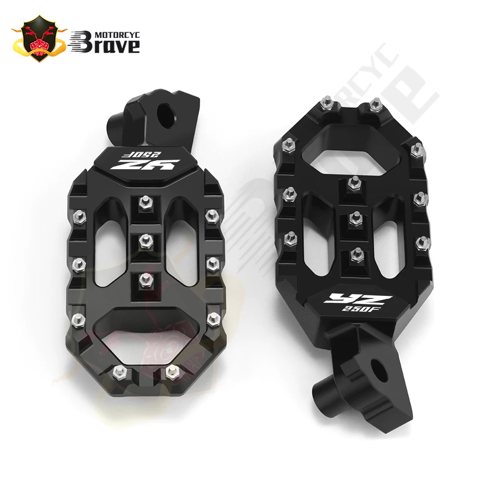 

Motorcycle FootRest Footpegs Foot Pegs Pedals Accessories For YAMAHA YZ250F yz250f 2001~2023 YZ450F yz450f 2003~2023